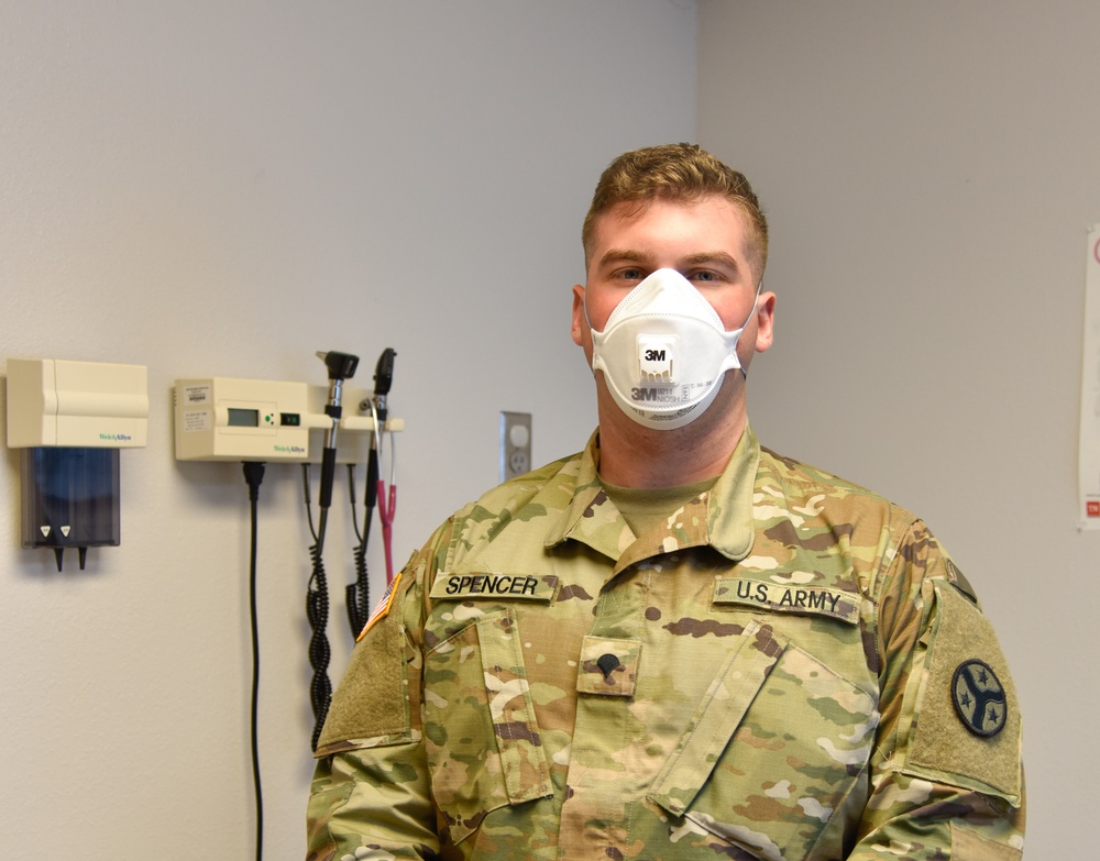 Crossville Guardsman and Eagle Scout does more than his duty