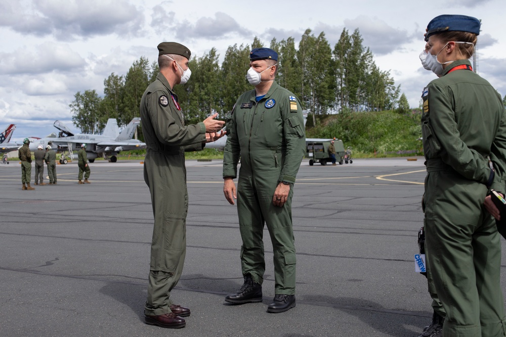 Marines prepare for Exercise ILVES with Finnish Air Force Fighter Squadron 31