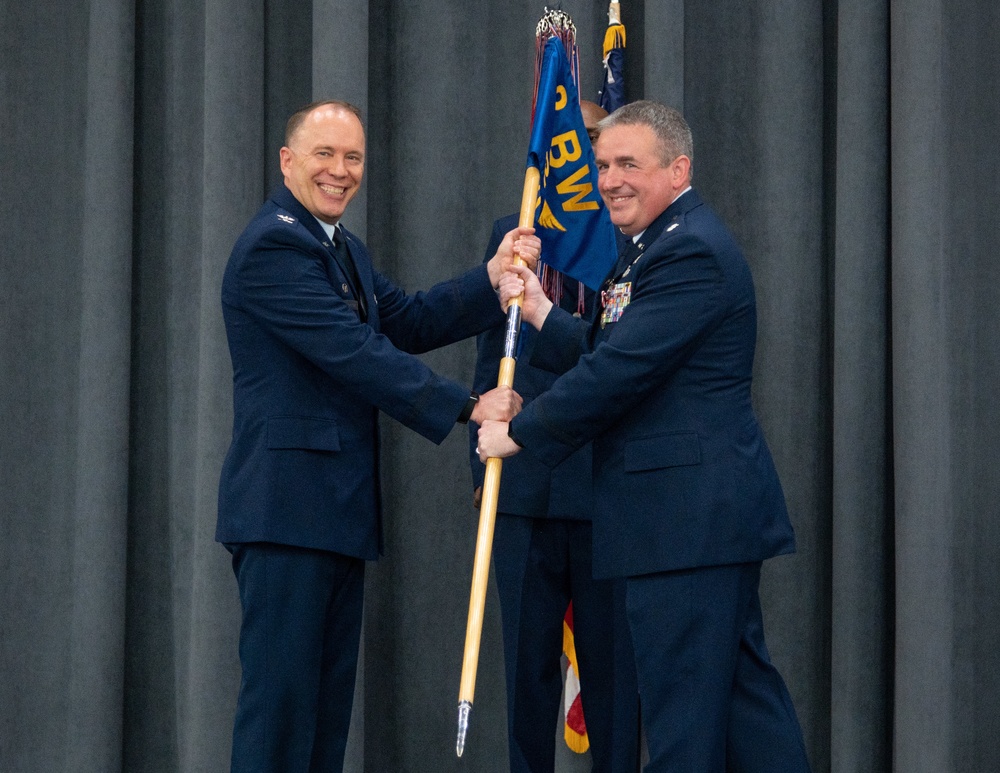 2nd Communications Squadron undergo change of command