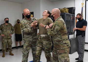 81st TRW commander receives 81st SFS training