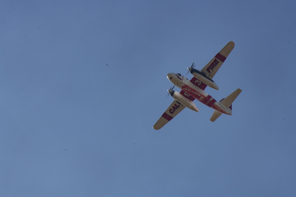 Local Response to Intako Fire on Beale AFB