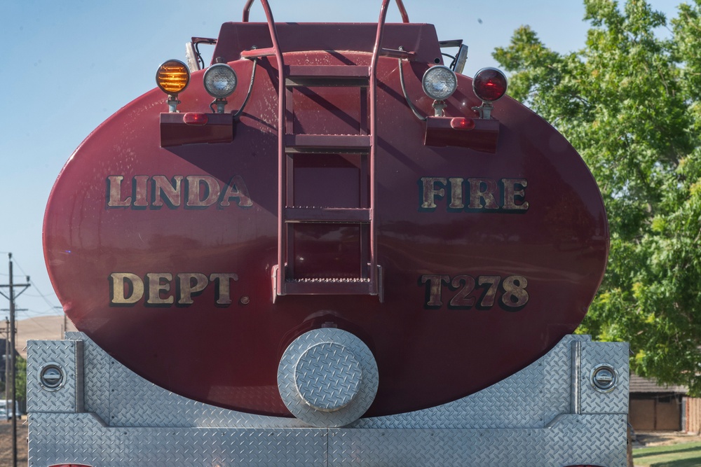 Local Response to Intako Fire on Beale AFB