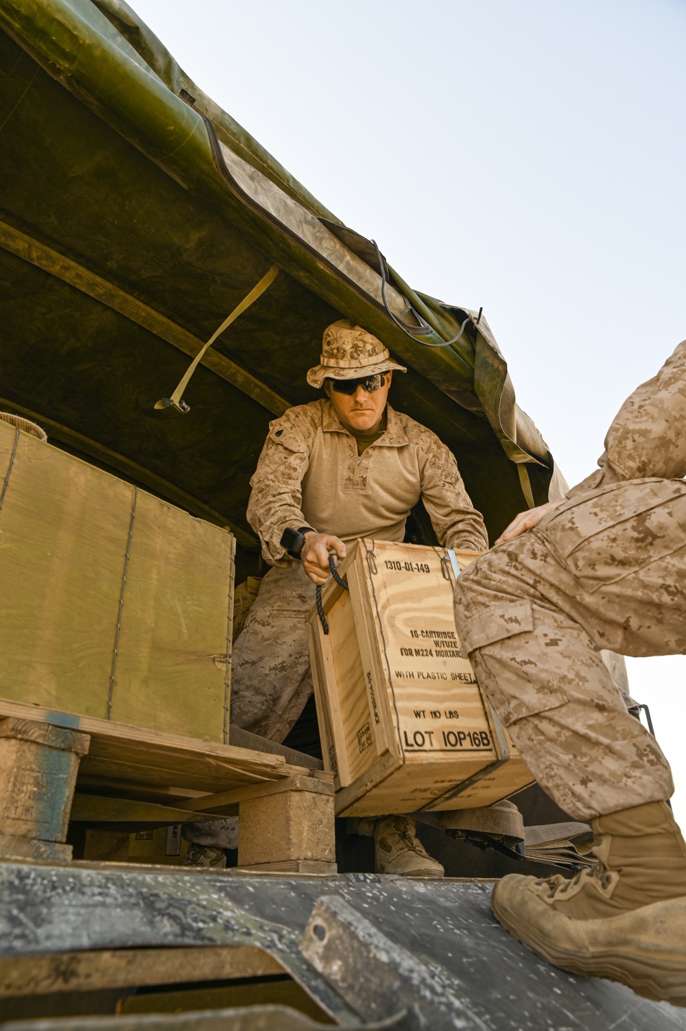 15th MEU Marines, Sailors prepare for mortar range