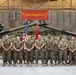 Marines Gathered for a Group Photo with Outgoing 1st Marine Force Storage Battalion Lieutenant Colonel