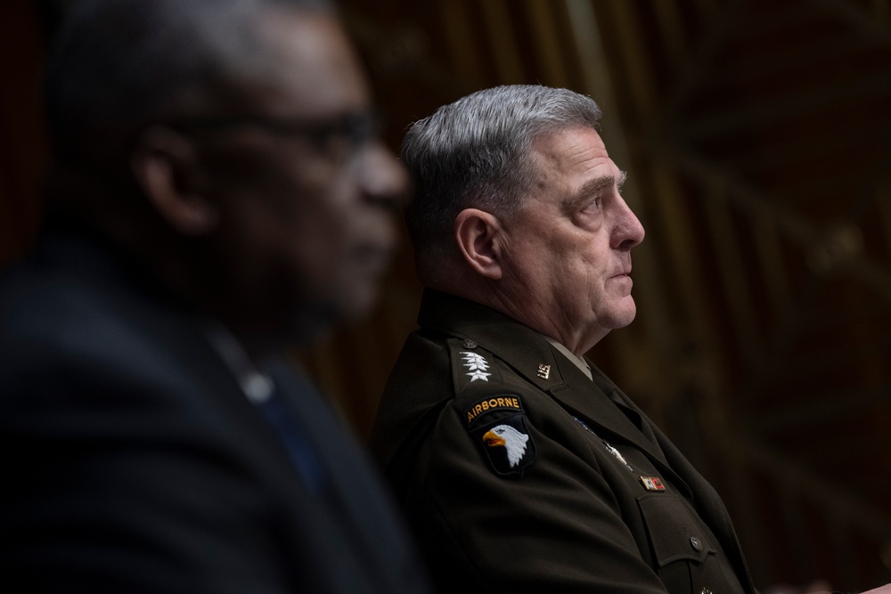SECDEF and CJCS Testify before the Senate Armed Services Committee