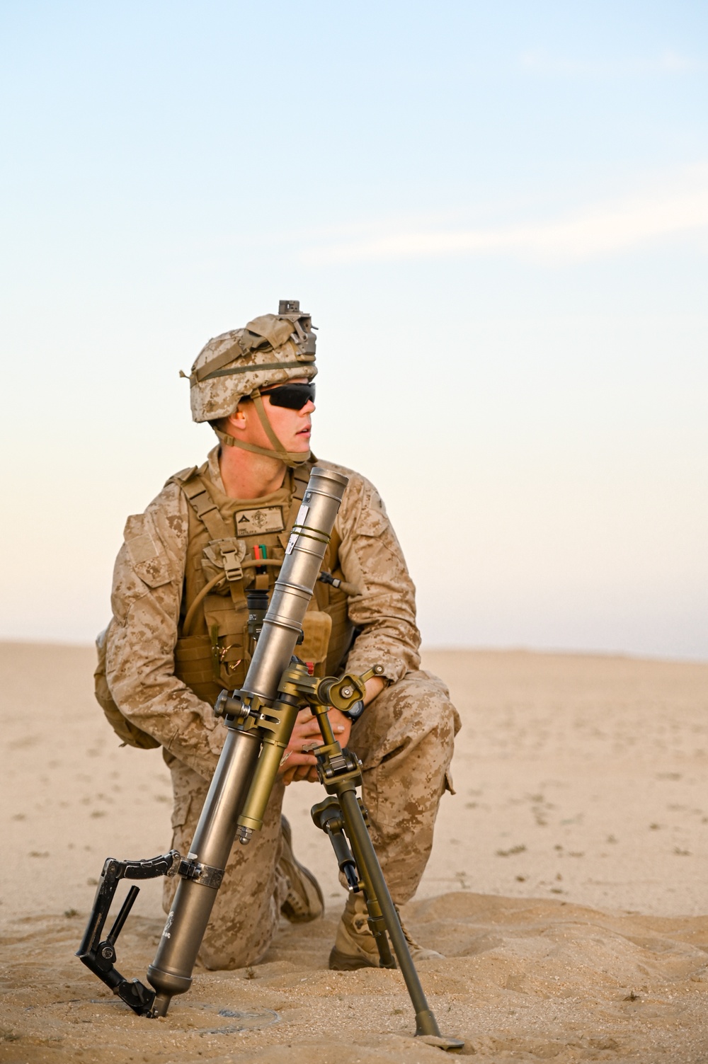 15th MEU Marines, Sailors conduct day, night mortar