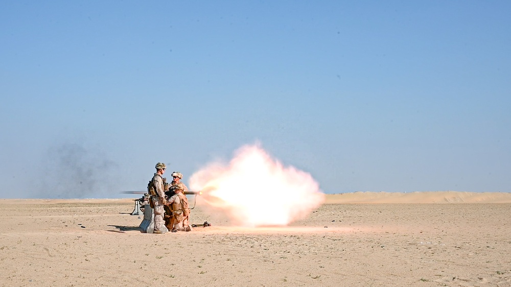 15th MEU Marines, Sailors train with rockets