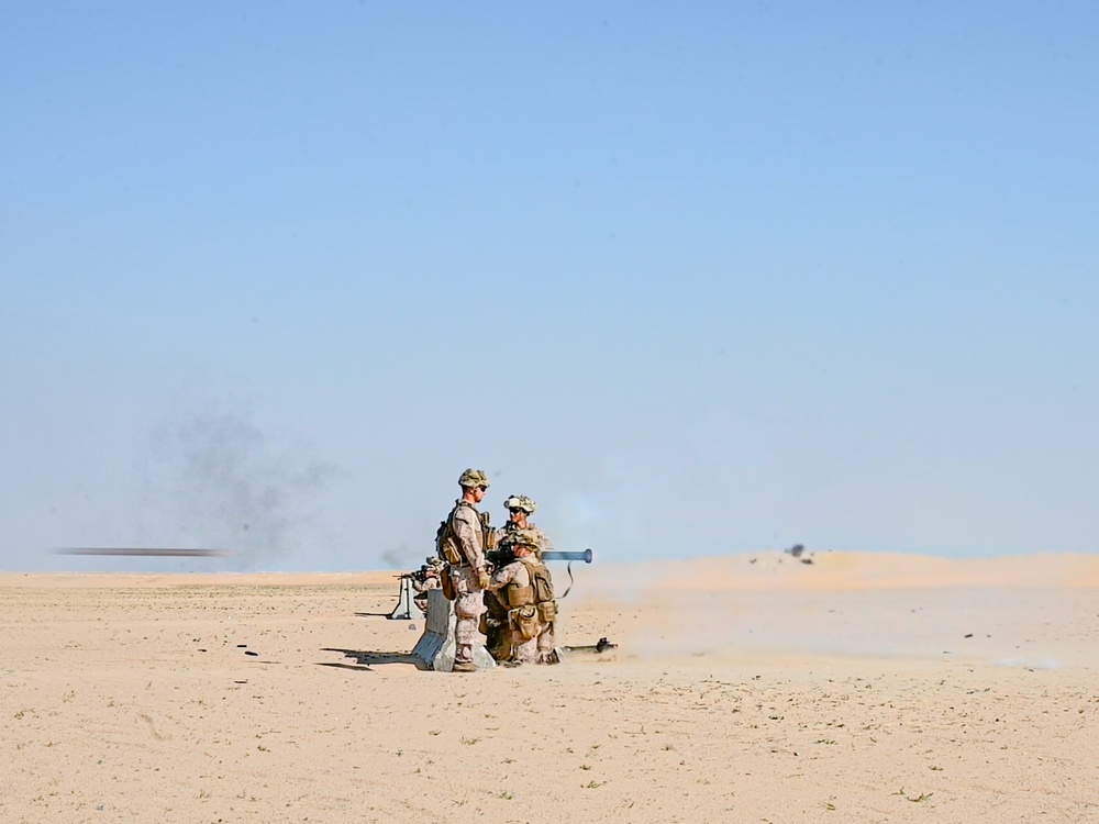 15th MEU Marines, Sailors train with rockets