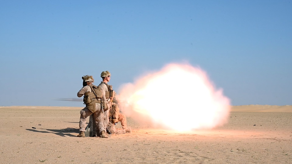 15th MEU Marines, Sailors train with rockets