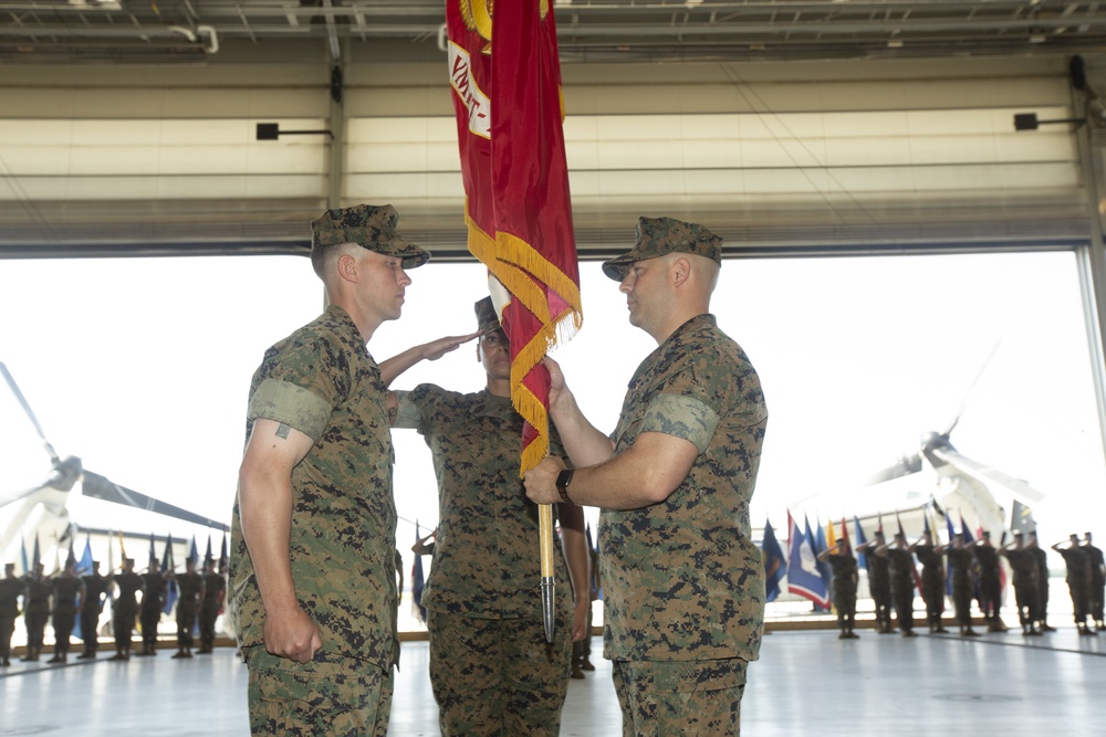 VMMT-204 change of command ceremony