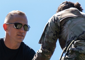 505th Engineer Battalion Soldiers Overcoming 40 feet