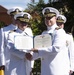 Henry M. Jackson Blue Conducts Change of Command