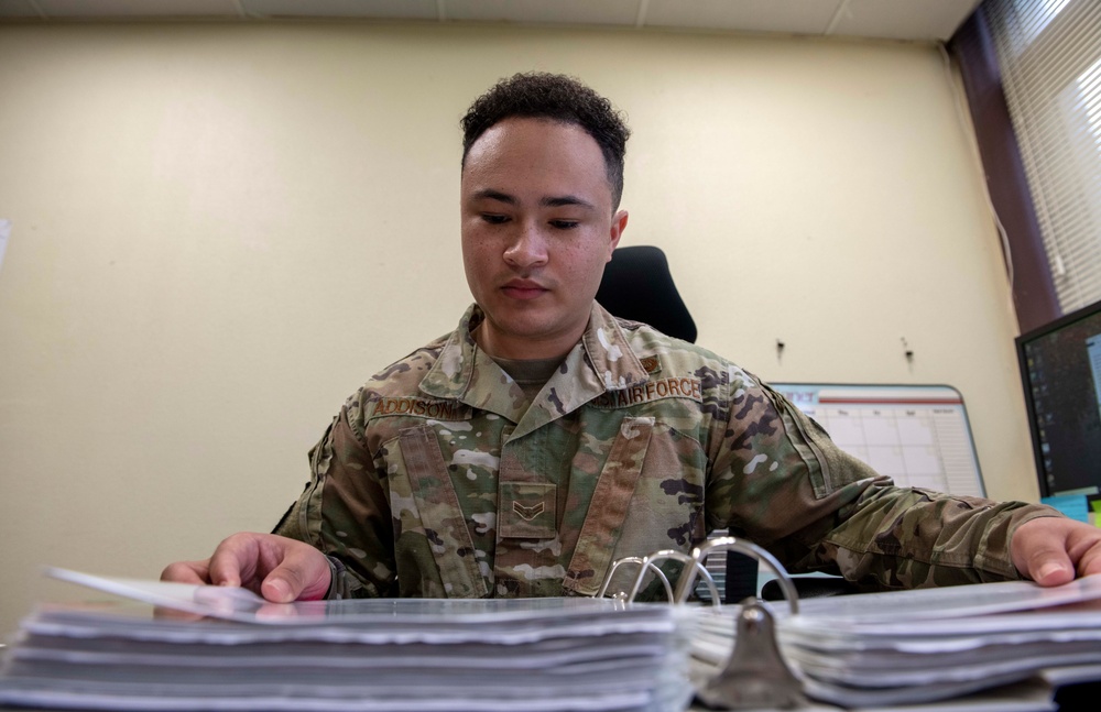 A1C Kaleb Addison Airman of the Week