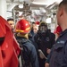 USS Kidd Conducts Damage Control Drill