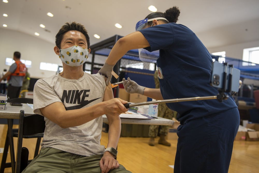 CFAY MLC, IHA, and MC Employees Recieve Moderna Vaccine