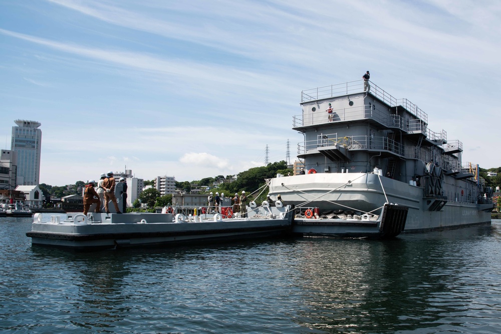 CFAY port operations supports a dry-docking evolution of YR85