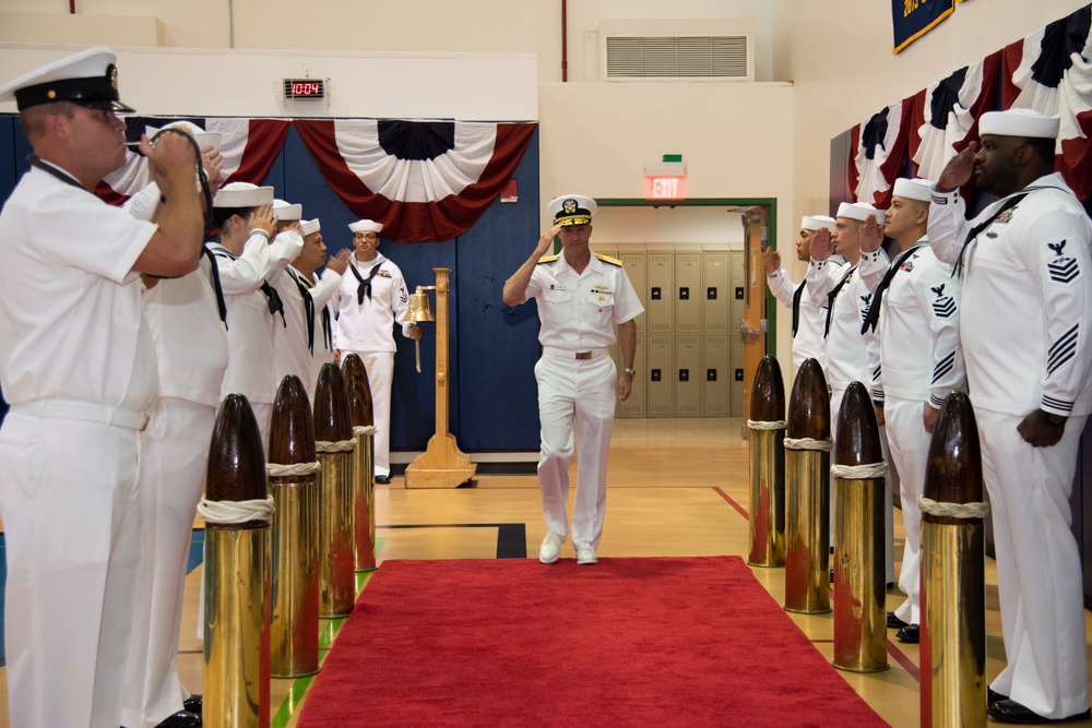 Joint Region Marianas Hosts Change of Command Ceremony;  Bids Farewell to Rear Adm. Menoni and Welcomes Rear Adm. Nicholson