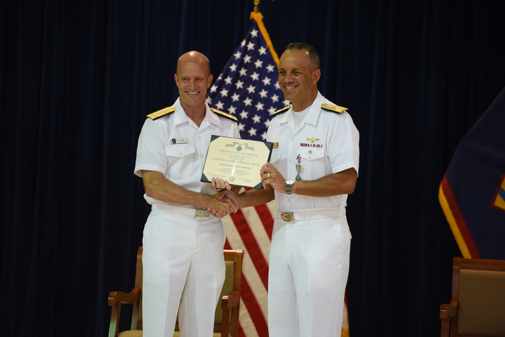 Joint Region Marianas Hosts Change of Command Ceremony;  Bids Farewell to Rear Adm. Menoni and Welcomes Rear Adm. Nicholson