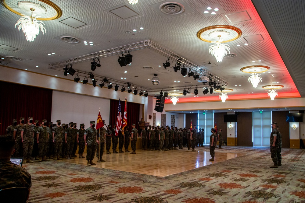 3d Intel Battalion change of command ceremony