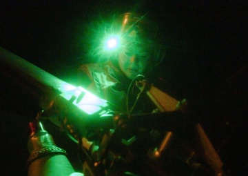 HSC-25 Sailors Conduct Night Ops Aboard USS America (LHA 6)