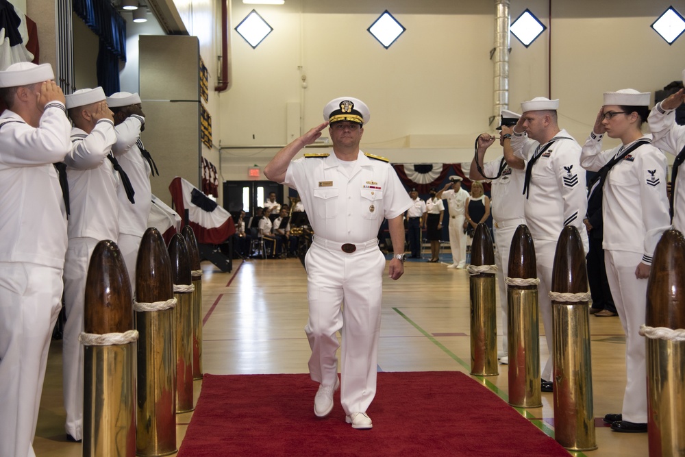 Joint Region Marianas Hosts Change of Command Ceremony;  Bids Farewell to Rear Adm. Menoni and Welcomes Rear Adm. Nicholson