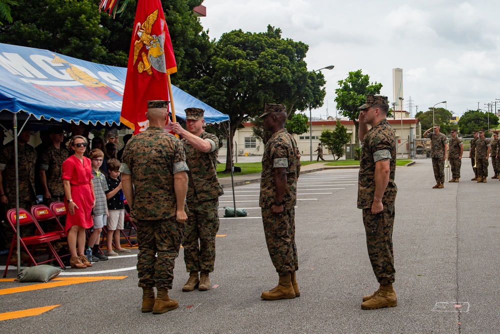 5th ANGLICO change of command ceremony