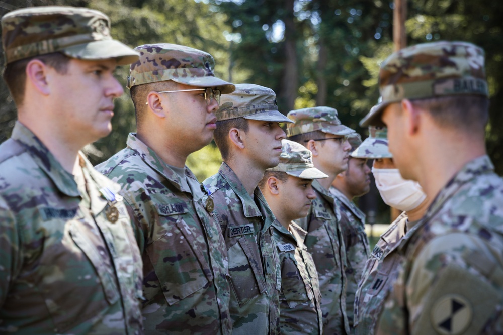 Signal Stakes winners awarded the Army Achievement Medal