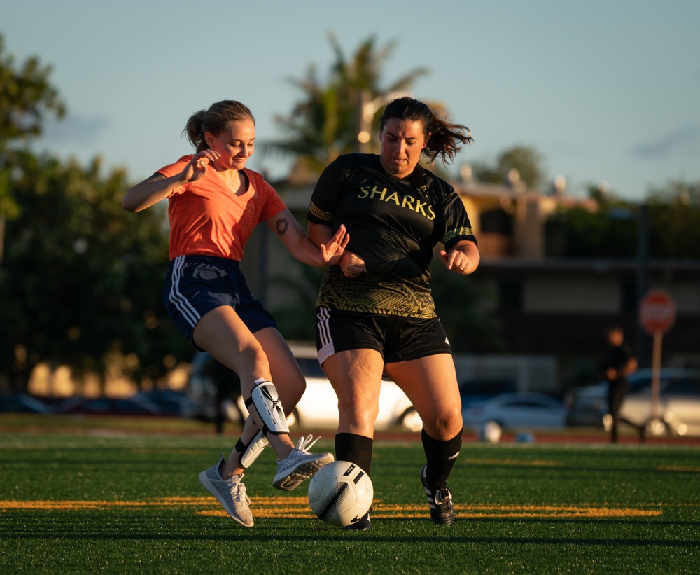 Intramural soccer kicks off at Andersen AFB