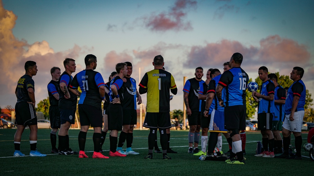 Intramural soccer kicks off at Andersen AFB
