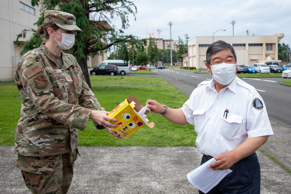 Yokota begins administering COVID-19 vaccines to local employees