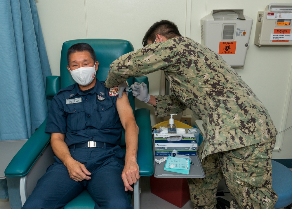 Naval Air Facility Japan Master Laborer Contractors COVID-19 Vaccine Program