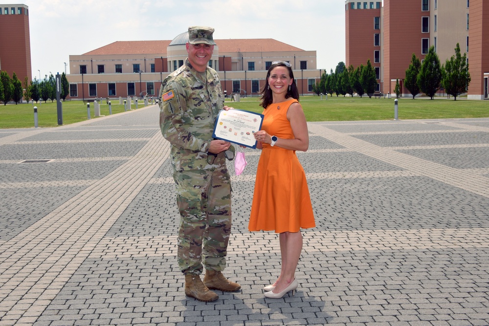 509th Strategic Signal Battalion Change of Command Ceremony, June 17, 2021