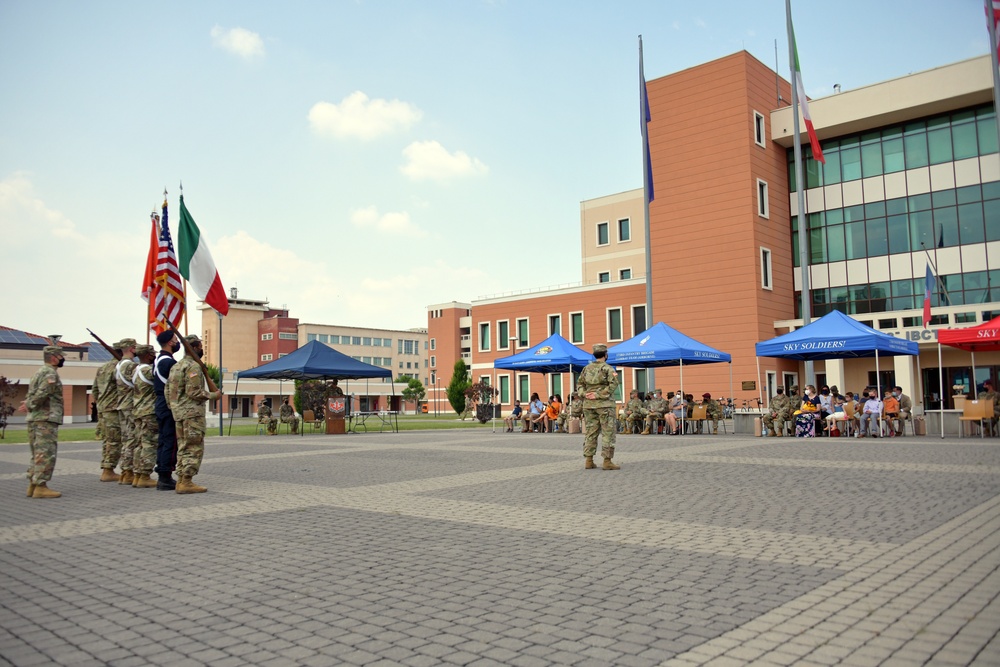 509th Strategic Signal Battalion Change of Command Ceremony, June 17, 2021