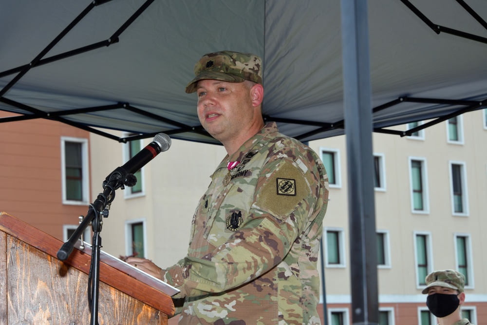 509th Strategic Signal Battalion Change of Command Ceremony, June 17, 2021