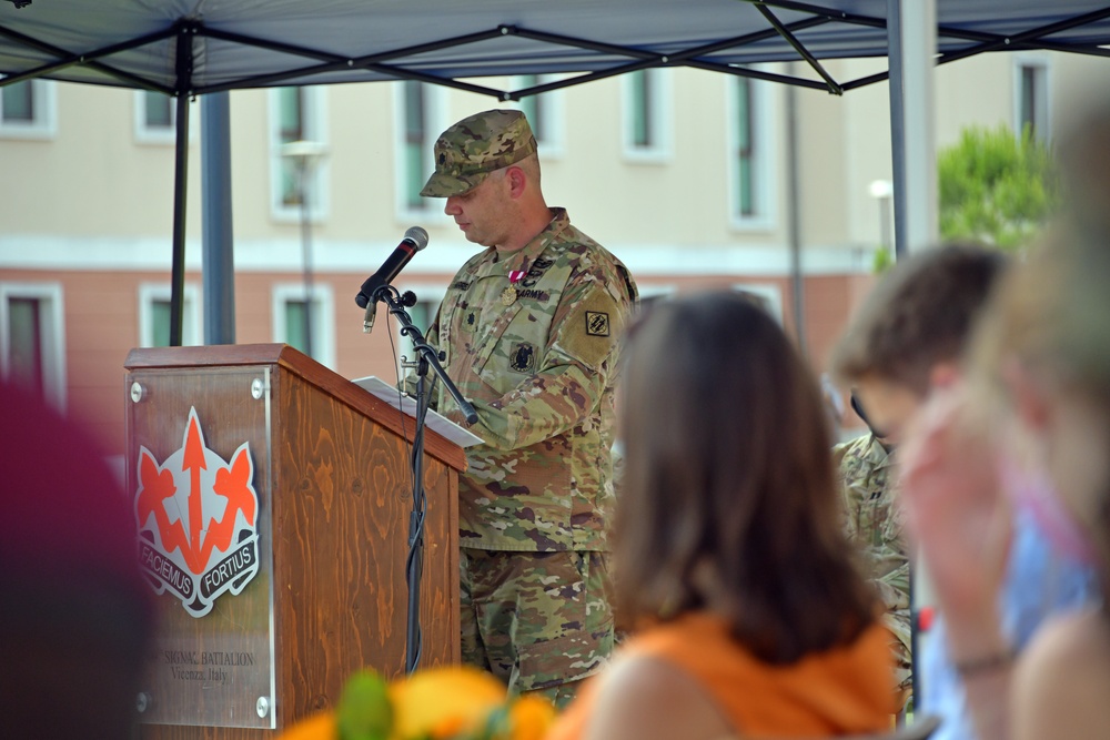 509th Strategic Signal Battalion Change of Command Ceremony, June 17, 2021