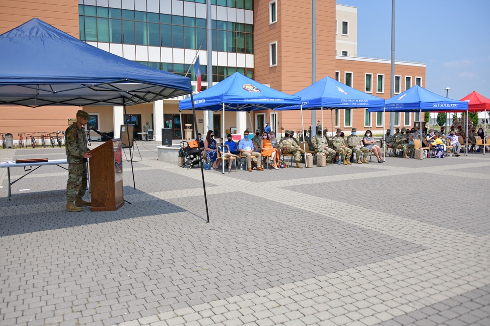 509th Strategic Signal Battalion Change of Command Ceremony, June 17, 2021