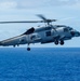 MH-60R Sea Hawk Prepares to land on Flight Deck of USS Carl Vinson (CVN 70)