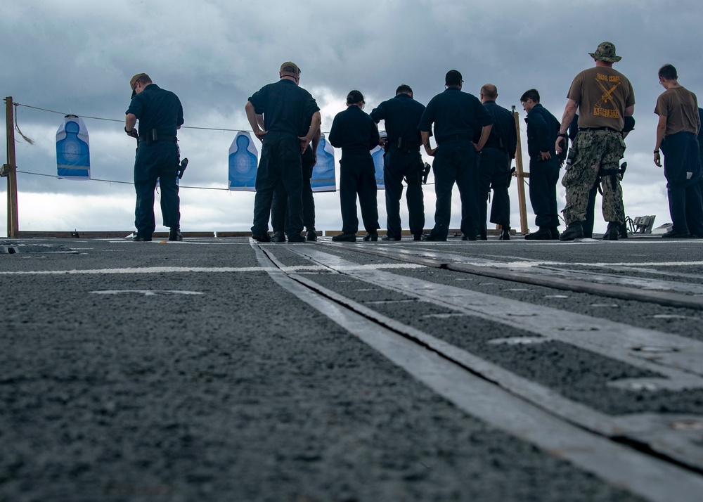 USS Lassen underway