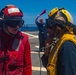 USS Mahan Flight Deck Fire Drills