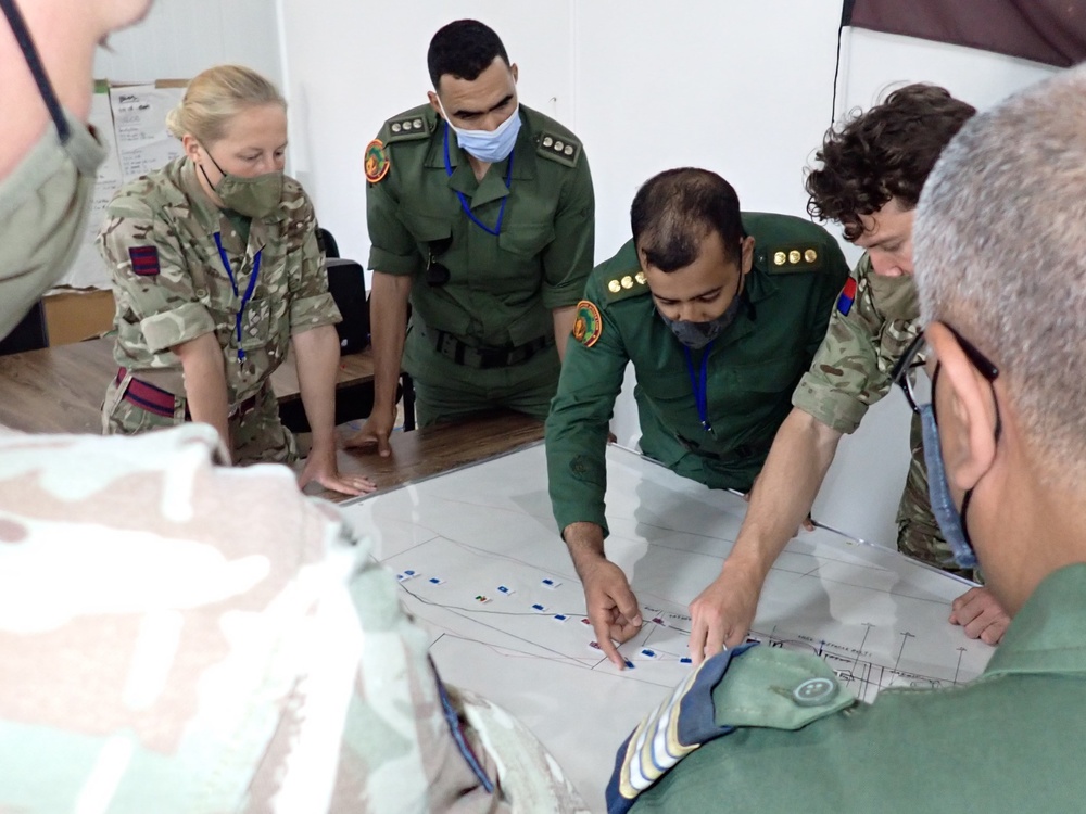 African Lion 2021 - Partner Nation Collaboration