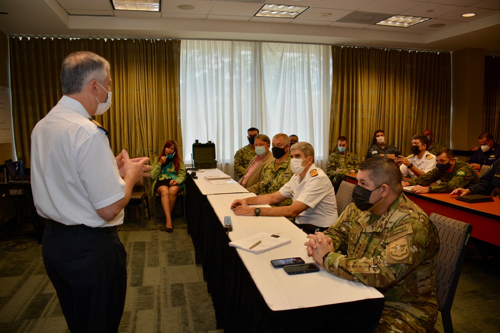 USNAVSO/ U.S. 4th Fleet Service Members and Partner Nation Navies Participate in U.S. SOUTHCOM PANAMAX 2021