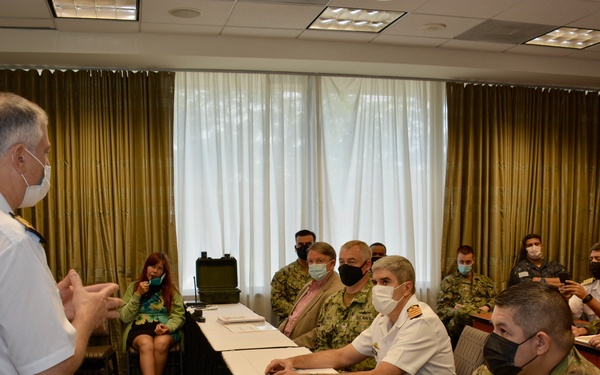 USNAVSO/ U.S. 4th Fleet Service Members and Partner Nation Navies Participate in U.S. SOUTHCOM PANAMAX 2021