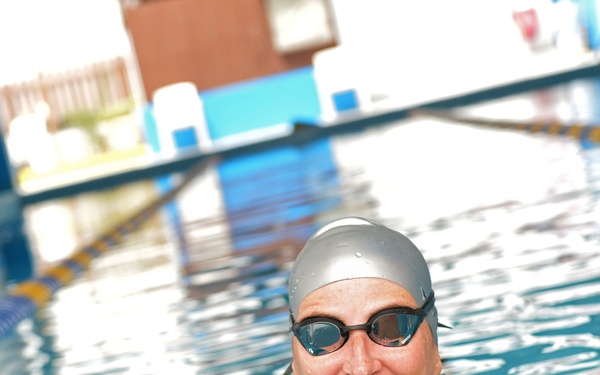 Back in the Swim of Things at MWR's Camp Lemonnier Pool