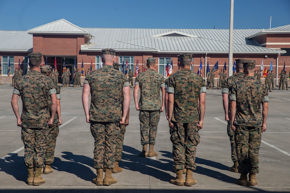 Marine Air Support Squadron 1 Change of Command