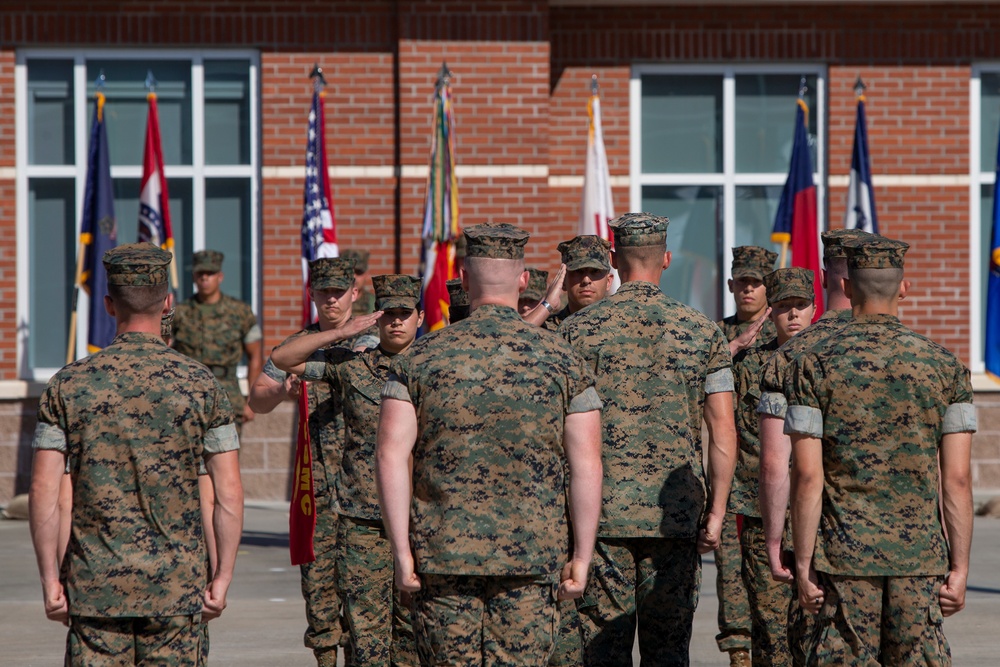 Marine Air Support Squadron 1 Change of Command