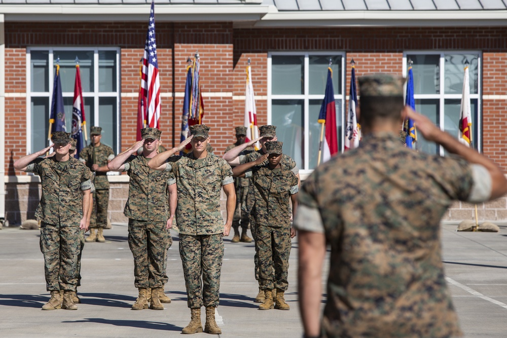 Marine Air Support Squadron 1 Change of Command