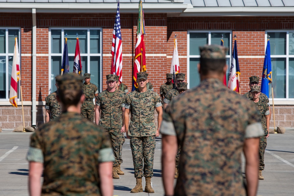 Marine Air Support Squadron 1 Change of Command