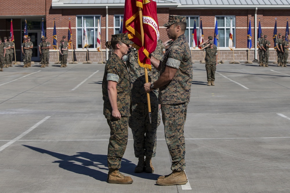 Marine Air Support Squadron 1 Change of Command