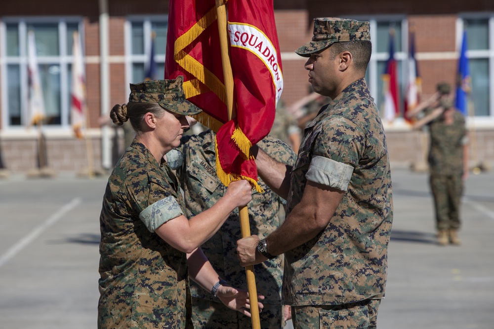 Marine Air Support Squadron 1 Change of Command