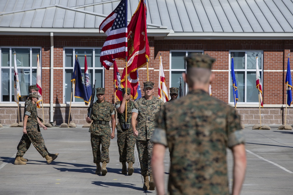 Marine Air Support Squadron 1 Change of Command